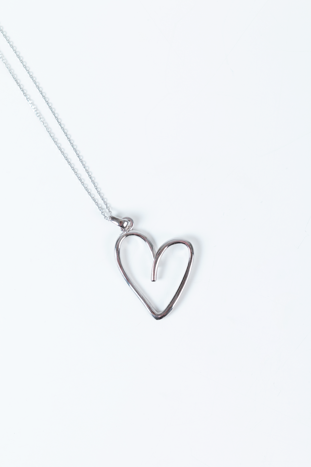 Ringer Silver Heart