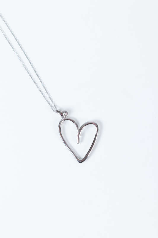 Ringer Silver Heart